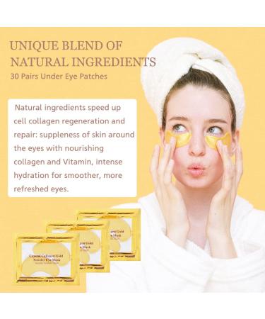 NIYET 30 Pairs Under Eye Patches - Brighten, Hydrate, and Refresh Under Eye Skin - Buy Online on GoSupps.com