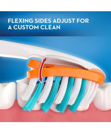 Buy Oral-B Pro-Health Clinical Pro-Flex Toothbrush 40S Soft - Flexible Sides for Superior Cleaning | International Shipping Available - Buy Online on GoSupps.com