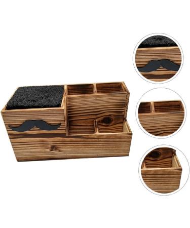 Minkissy Multifunctional Scissor Stand & Shear Holder - Barber Box Tool Storage for Hairdressers - Buy Online on GoSupps.com