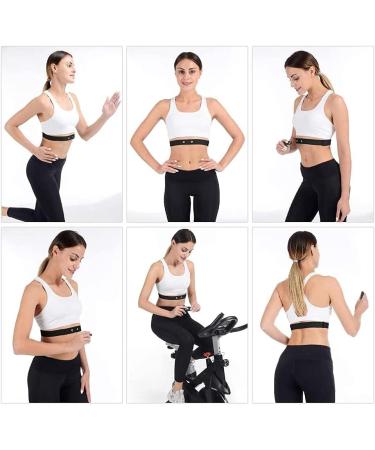 Rich Green Valley Soft Adjustable Heart Rate Monitor Chest Strap for Polar, Wahoo, CooSpo, Garmin HRM - Small Black - Buy Online on GoSupps.com