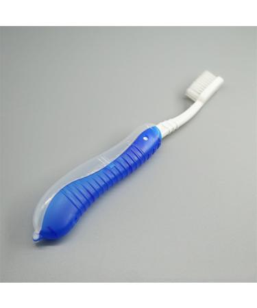 Xintaosm Charcoal Travel Toothbrush - Portable Foldable Disposable & Eco-Friendly Hiking Tooth Cleaning Tool (Yellow) - Buy Online on GoSupps.com