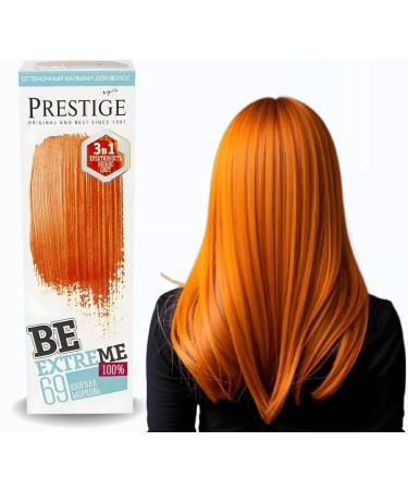 Rosa Impex Semi-permanent hair dye balm 69 Carrot bold BeEXTREME 100% Ammonia Free Paraben Free PPD Sulphate-free hair balm 69 Ozornia morkkos Ov