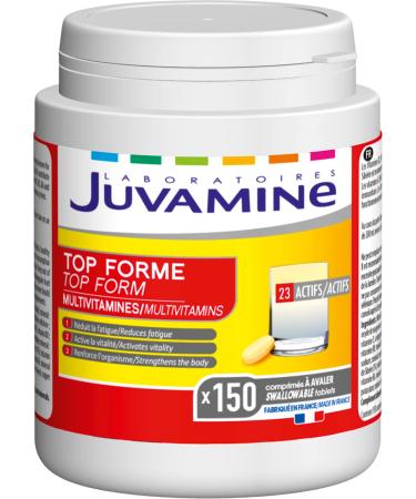 Juva Health Laboratories JUVAMINE Top shapes Vitality Tightening Shape 12 multivitamins and 10 minerals Helps reduce fatigue Supports immunity