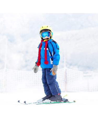 QKURT Kids Ski Gloves - Waterproof & Windproof Snowboard Gloves for Ages 2-5 | Ideal for Winter Sports & Outdoor Fun - Buy Online on GoSupps.com