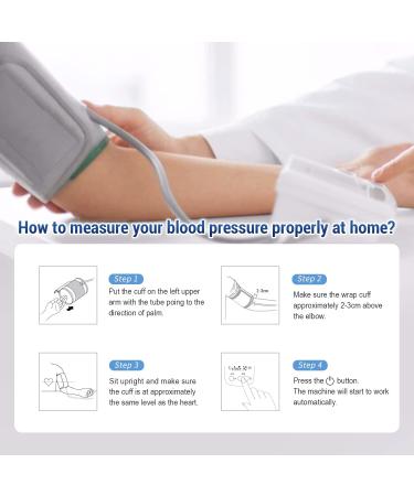 Buy Scian Blood Pressure Monitor | Automatic Upper Arm Cuff | Large LCD Display & 180 Memory | USB | International Shipping Available - Buy Online on GoSupps.com