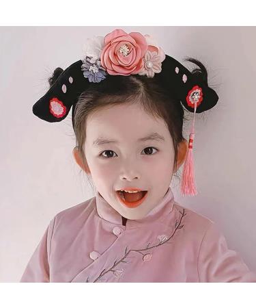 JSGHGDF Ancient Chinese HeadBand Hair Hoop Chinese Style Headband Chinese Girl for Hair Accessories Flat Red - Buy Online on GoSupps.com