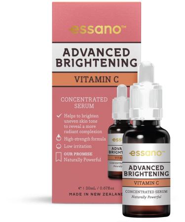 Essano Advanced Brightening Vitamin C Concentrated Serum - Made in New Zealand