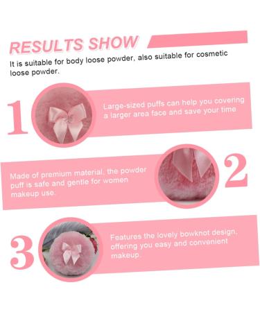  WOONEKY WOONEKY 2pcs Makeup Puffs Fluffy Puffs Puff Blender Powder Blender Makeup Sponges Air Corners Makeup Sponges Baby Grinder Fluffy Plush - Buy Online on GoSupps.com