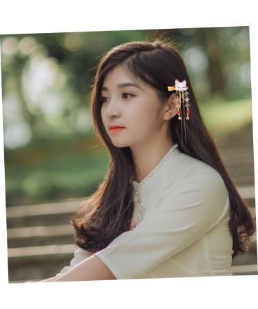 COHEALI 2 pairs hair jewelry rite ball goen party hair clips for girls hair styling accessories girls hair accessory flower girl the bell walk headgear women's hair accessories alloy - Buy Online on GoSupps.com