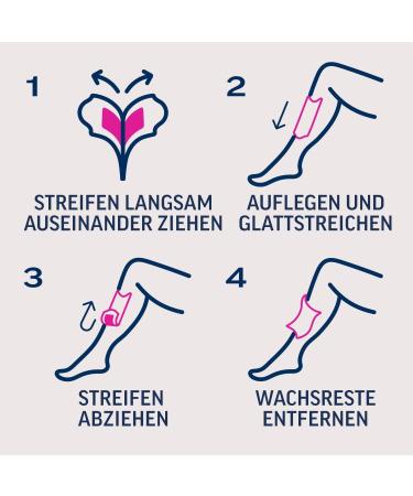 Veet Cold Wax Strips for Sensitive Skin - 3-Pack for Legs & Body | Easy Hair Removal for Short Hair - Buy Online on GoSupps.com