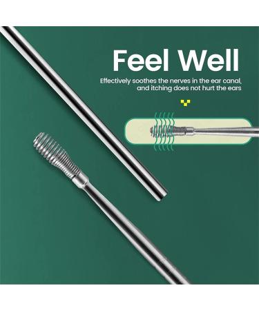 2023 Professional Ear Cleaning Master - Stainless Steel Spiral Earwax Removal Kit (Black) - Buy Online on GoSupps.com