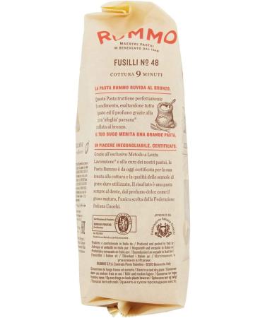  Italian Gourmet E.R. Rummo Fusilli No. 48 Durum Wheat Semolina Pasta 500g + Italian Gourmet Tomato Pulp Box 400g - Buy Online on GoSupps.com