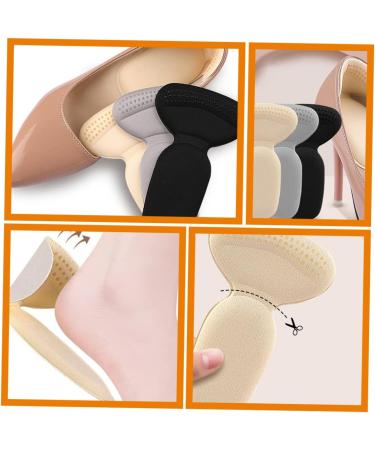FOMIYES High Heels Cushion Inserts - 3 Pairs Half Size Pad Adhesive Heel Pads Comfortable Foot Cushions for Women Assorted Colors - Ideal Height Insoles - Buy Online on GoSupps.com