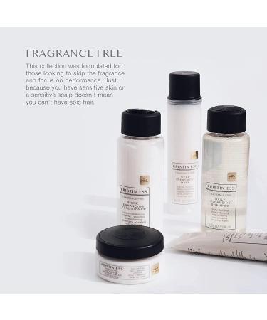 Kristin Ess Fragrance-Free Shampoo and Conditioner Set - Sulfate-Free, Color-Safe, Hydrating & Vegan - 10 oz (Pack of 2) - Buy Online on GoSupps.com