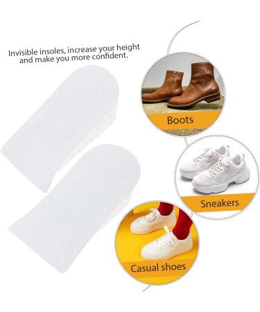 Didiseaon Adjustable Silicone Gel Shoe Lifts - Invisible Height Increase Insoles for Men & Women - Buy Online on GoSupps.com