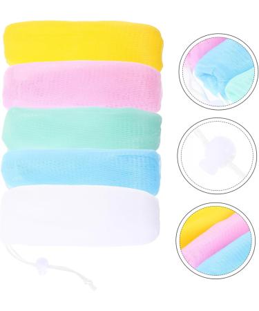 FOMIYES 15 Pcs Natural Shampoo Cleansing Shampoo Bubble Mesh Bag Soap Bag Foam Net Handmade Soap Pearlescent 1 count (Pack of 1) As Shownx3pcs - Buy Online on GoSupps.com
