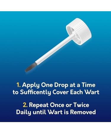 Compound W Wart Remover Liquid & Pad Pack - 0.31 oz Salicylic Acid Liquid + 14 One Step Pads - Buy Online on GoSupps.com
