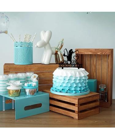 Funny Fishing Wedding Cake Topper - HOOKED FOR LIFE - Groom Hugging Bride Fishing Couple Cake Topper Mr&Mrs Wedding Cake Topper (Fishing Couple) - Buy Online on GoSupps.com