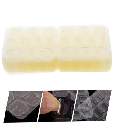 FOYTOKI 50 Sheets of Nail Jelly Glue Sticky Tab for False Nails Adhesive Tabs for Nails Glue Nail Glue False Nails Gel for Nails Transparent Stickers Film - Buy Online on GoSupps.com