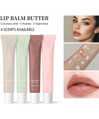 HLMULL Tinted Lip Balm Moisturizing Lip Care Hydration Non-Sticky Soothes and Softens Dry Lips - Buy Online on GoSupps.com