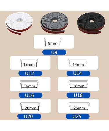 Self-Adhesive TPE Baby Edge Protection - 1 x9.8 & 25mm x 3m - Soft Foldable Durable Cabinet Repair | International Shipping - Buy Online on GoSupps.com