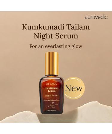 Kumkumadi Tailam Night Serum 50ml | Natural Radiance & Age-Defying Formula | Shop Internationally - Buy Online on GoSupps.com