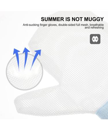 Healeved Kids Tools 1 Pair Baby Stop Thumb Sucking Gloves Kit of Stop Thumb Sucking for Kids Stop Nail Biting Anti-Scratch Breathable Gloves for Infant Baby Kids(Left) Baby Hand Mittens - Buy Online on GoSupps.com