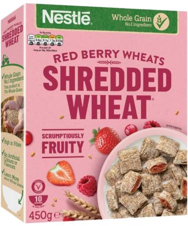 Cereal Bundle Containing Shredded Wheat Red Berry Wheats 450g & Shredded Wheat Apricot Fruit Wheats 450g (2 Pack) - Buy Online on GoSupps.com