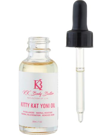KK Yoni Oil - Organic Feminine Oil with Rose Petals | PH Balance Moisturizer for Ingrown Hair & Razor Bumps | Made in the USA - Buy Online on GoSupps.com