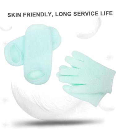  POPETPOP POPETPOP Warm Women's 2 Pairs of Moisturizing Gel Socks Hand and Foot Care Set - Buy Online on GoSupps.com