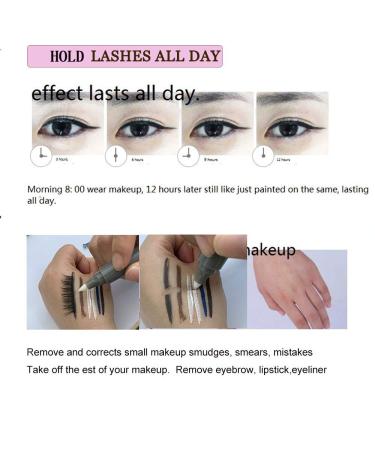 Newfacefure Eyeliner Eraser Pen - Easy Corrector for Magnetic Eyeliner - 2 Pack (Black and White) - Gentle on Sensitive Skin - Buy Online on GoSupps.com