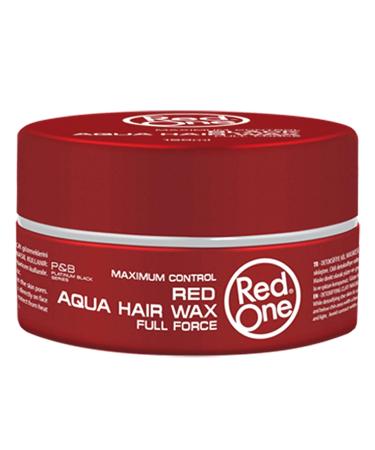 RedOne Aqua Hair Wax Red 150ML - Strong Hold Hair Styling Product - Buy Online on GoSupps.com
