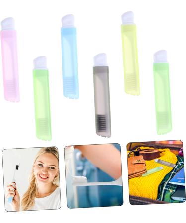 Buy Tovinanna 6-Piece Foldable Portable Travel Toothbrush Set - Compact & Durable Brass Design for Body Care - Buy Online on GoSupps.com