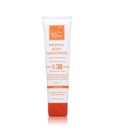 Suntegrity UNSCENTED Mineral Sunscreen For Body - 5 oz.