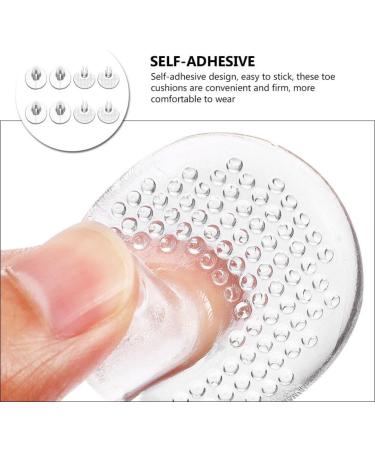 Healeved Silicone Flip-Flop Toe Protectors | Clear Gel Metatarsal Pads & Non-Slip Shoe Cushion Inserts for Ultimate Comfort - Buy Online on GoSupps.com