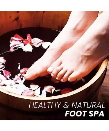 Herbal Foot Cleansing Soak Beads - Botanical Lymphatic Drainage Ginger Foot Bath - Relaxation Massage for Men and Women (30PCS) - Buy Online on GoSupps.com