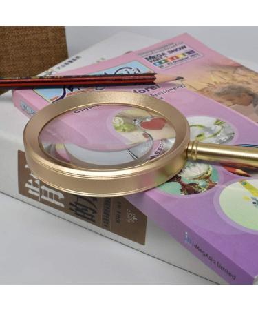 Magnifiers for Craft Work Reading Magnifier Large Diameter Hand 20 Times high Definition Better Life - Buy Online on GoSupps.com