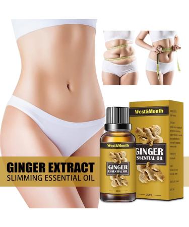 Belly Drainage Ginger Oil - Slimming Massage Oil for Effective Belly Detox | International Shipping Available - Buy Online on GoSupps.com