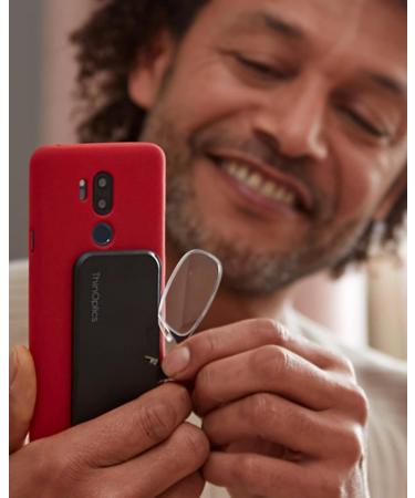 ThinOptics Clarity Kit Rectangular Reading Glasses - Black 44.45 mm +2.5 | Global Shipping Available - Buy Online on GoSupps.com