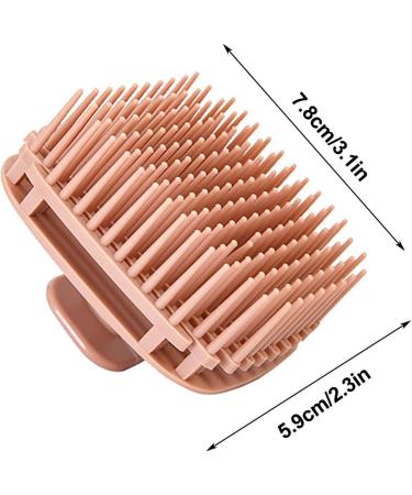 Buy Scalp Massage Brush | Soft Head Shampoo Brush for Wet & Dry Use | Hair Peeling & Head Massage Tool - Buy Online on GoSupps.com