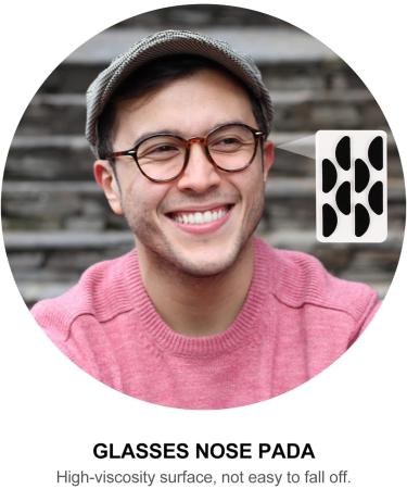 Exceart Glasses Accessories: 20 Adhesive Nose Pads & Repair Kit for Sunglasses & Reading Glasses - Buy Online on GoSupps.com