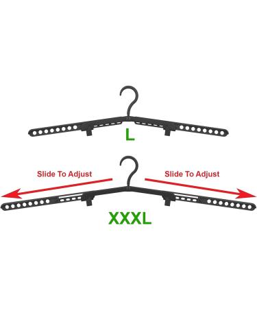 Jersey Hangers Set - Keep Your Jerseys Organized with Two Complete Hangers - Buy Online on GoSupps.com