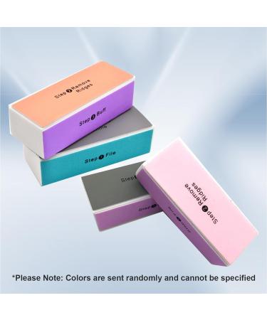 ALLWYOU 4-Sided Professional Nail Buffer Block for Natural Nails - Manicure Tool for Smoothing and Polishing - Ideal for Home and Salon Use - 3.5 x 1.26 x 0.99 in - Buy Online on GoSupps.com