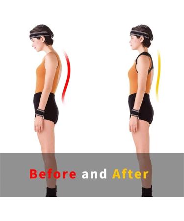 Posture Brace Back Support Belt Women Man Adjustable Posture Corrector Clavicle Spine Back Shoulder Lumbar Corset Back Pain - Buy Online on GoSupps.com