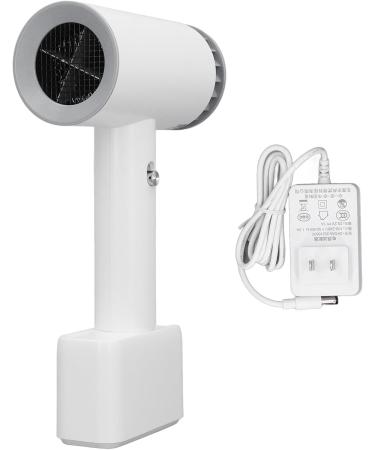 Travel Hair Dryer USB Rechargeable Cordless Hair Dryer with Base Bracket & Digital Display Hot and Cold Air Adjustable Smart Thermostatic 15600mAh Portable Powerful Blow Dryer - Buy Online on GoSupps.com