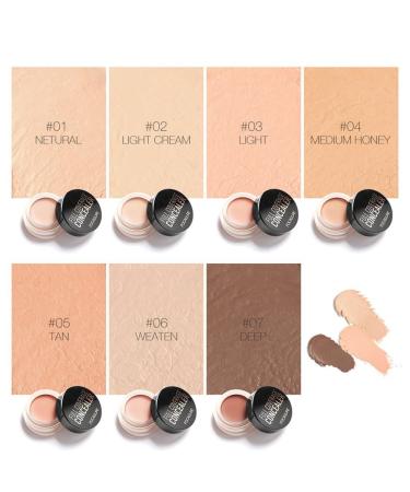 Full Coverage Concealer for Dark Circles & Acne - Creamy Spot Treatment #2 | International Shipping Available - Buy Online on GoSupps.com