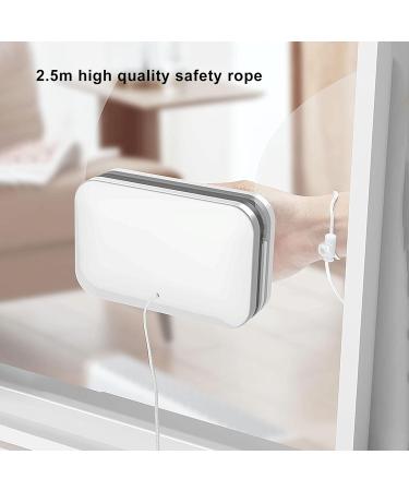 Magnetic Window Cleaner Window Cleaning Equipment Outside Window Cleaner Large Handle Double Sided High Safety Sturdy Plastic Window Cleaning Tool for 3 to 10mm Glasses - Buy Online on GoSupps.com
