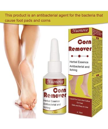 15ml Corn and Wart Remover Liquid for Feet - Callus and Cuticle Removal Treatment - Buy Online on GoSupps.com