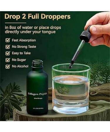 Lotmay Gouttes orales pour cellules souches et peptide de collag ne Gouttes orales de peptide de collag ne Lotmay Gouttes de peptide de collag ne anti- ge ingr dients naturels soul vent et 1 Pi ce. - Buy Online on GoSupps.com
