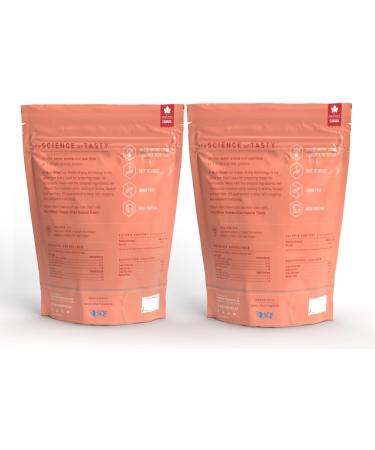 Nutri Bites Freeze Dried Salmon Dog & Cat Treats Made with 100% Wild Caught Salmon - 2 x 520g (18.3oz) - Buy Online on GoSupps.com